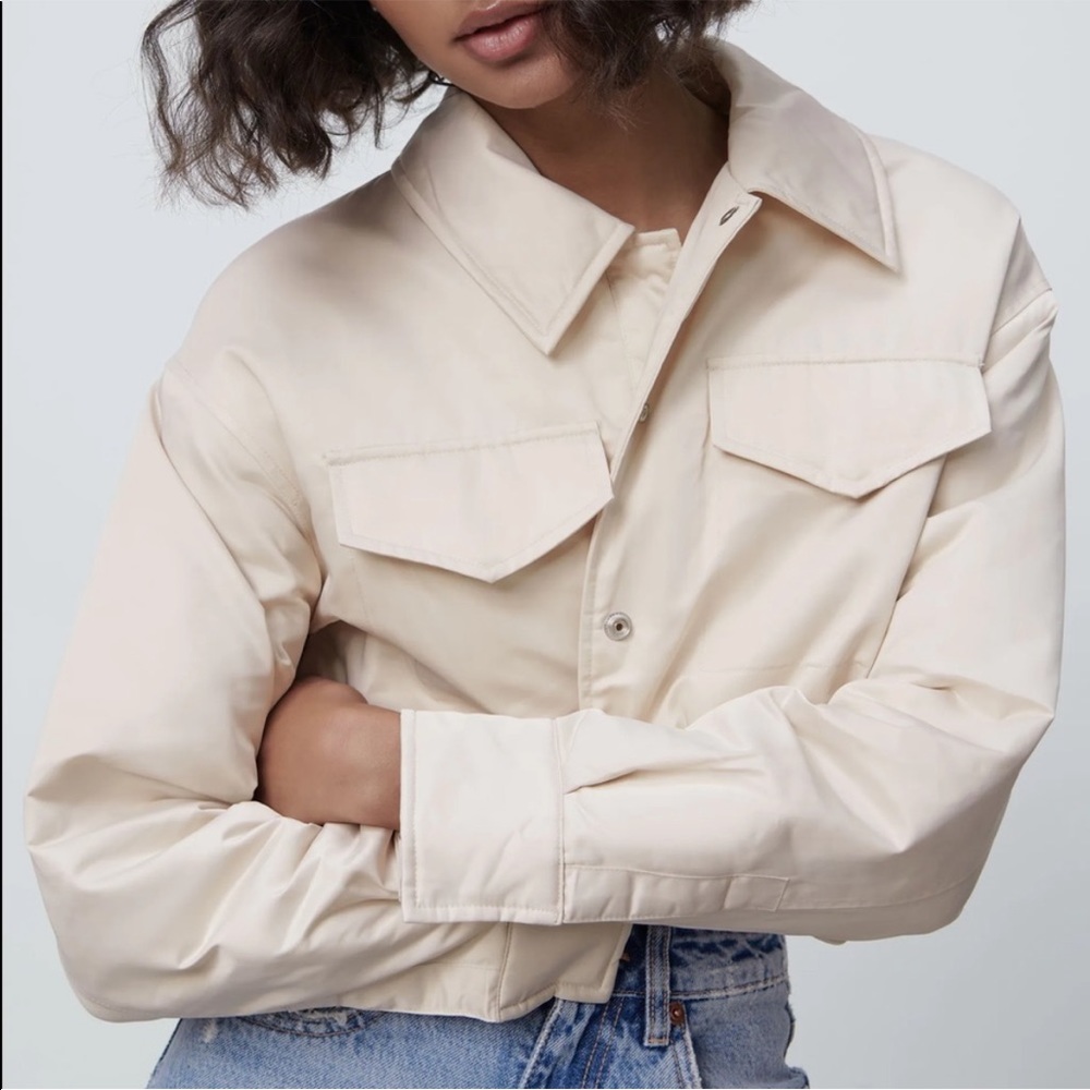Zara crop jacket